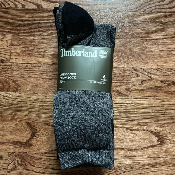 Timberland Other - NWT Men’s Timberland 6 pair cushioned crew socks